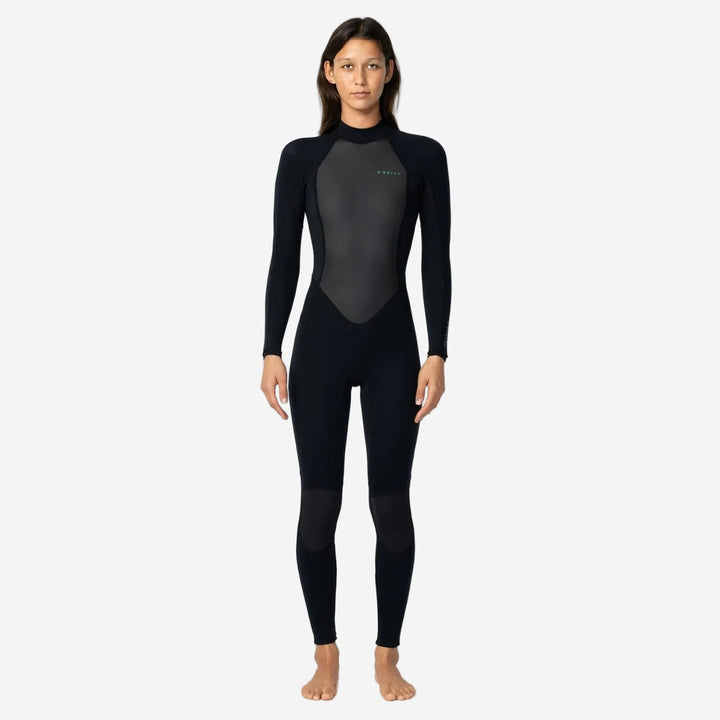 Womens Factor 3/2 Back Zip Steamer Wetsuit
