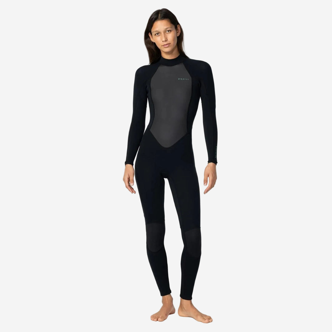Womens Factor 3/2 Back Zip Steamer Wetsuit