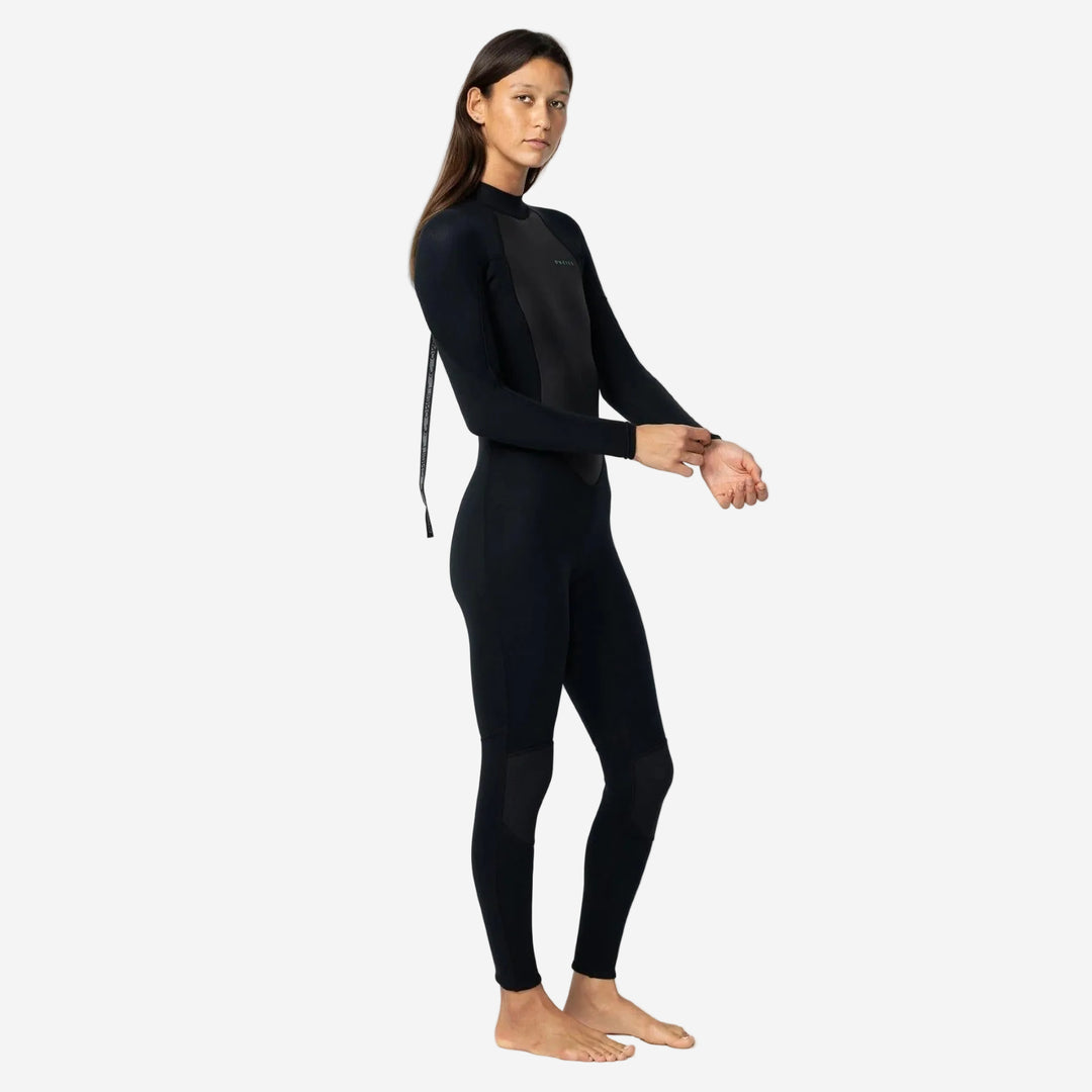 Womens Factor 3/2 Back Zip Steamer Wetsuit