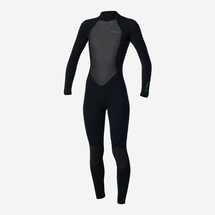 Womens Factor 3/2 Back Zip Steamer Wetsuit