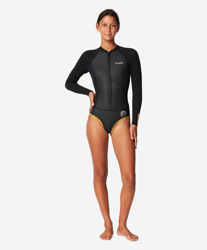 Womens O'Riginals 2mm Cheeky Front Zip Long Sleeve Springsuit Wetsuit