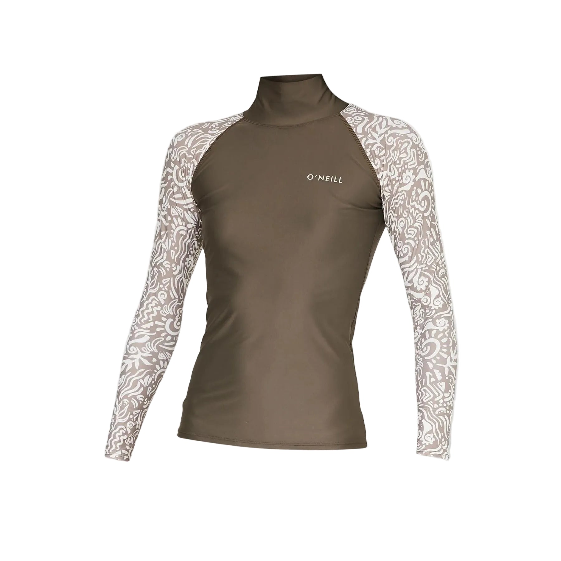 O'Neill Womens Salina High Neck Long Sleeve UV Rash Vest
