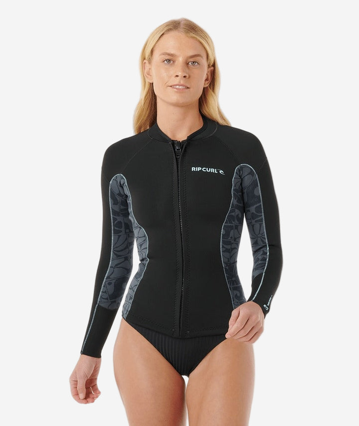 Womens Dawn Patrol 1.5mm Front Zip Wetsuit Jacket