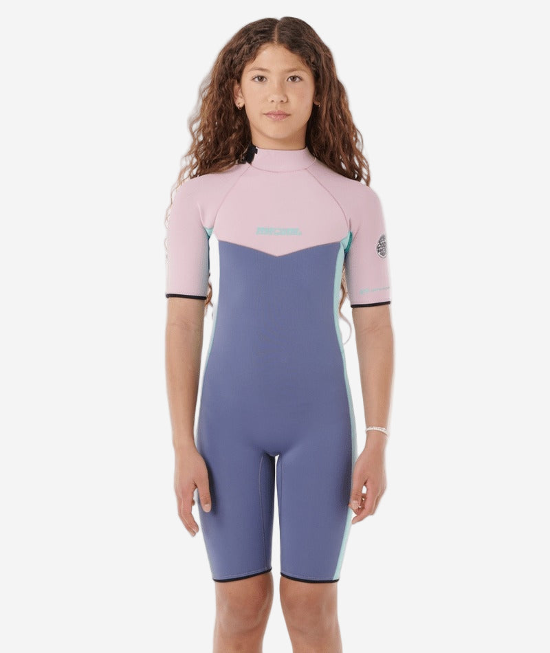 Kids Dawn Patrol 2mm Back Zip Springsuit Wetsuit