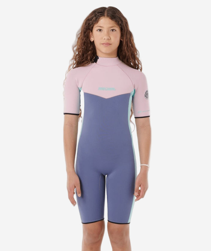 Kids Dawn Patrol 2mm Back Zip Springsuit Wetsuit