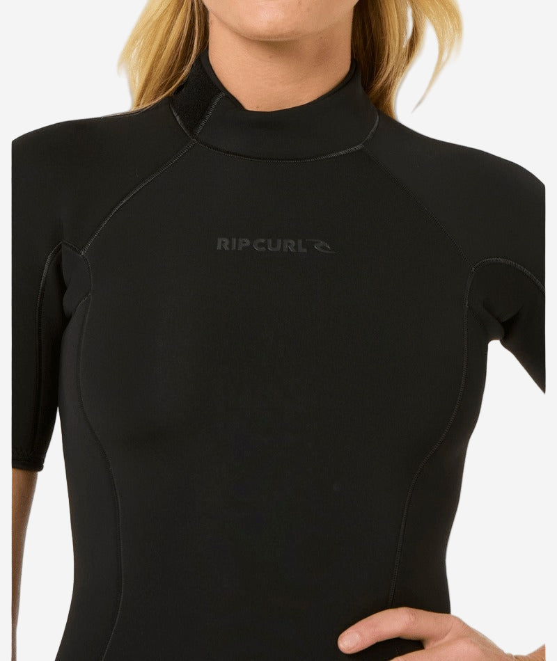 Womens Dawn Patrol 2/2 Back Zip Short Sleeve Eco Springsuit Wetsuit