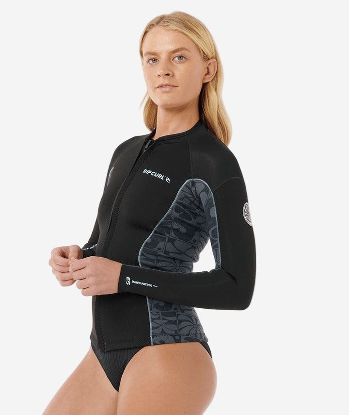 Womens Dawn Patrol 1.5mm Front Zip Wetsuit Jacket