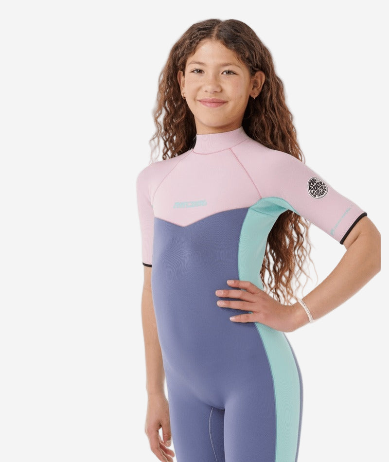 Kids Dawn Patrol 2mm Back Zip Springsuit Wetsuit
