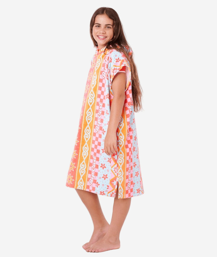 Girls Mixed Cotton Kids Hooded Towel