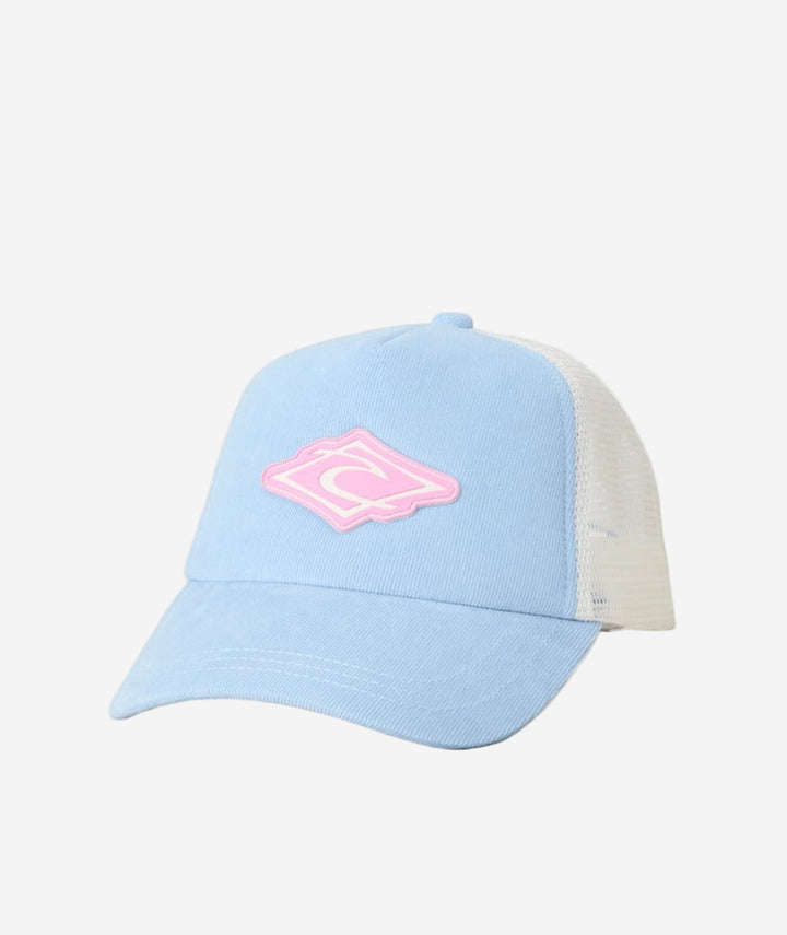 Girls Icon Cord Kids Trucker Cap