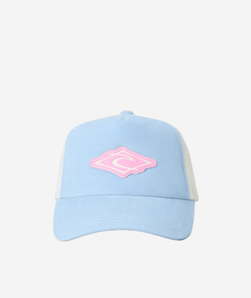 Girls Icon Cord Kids Trucker Cap