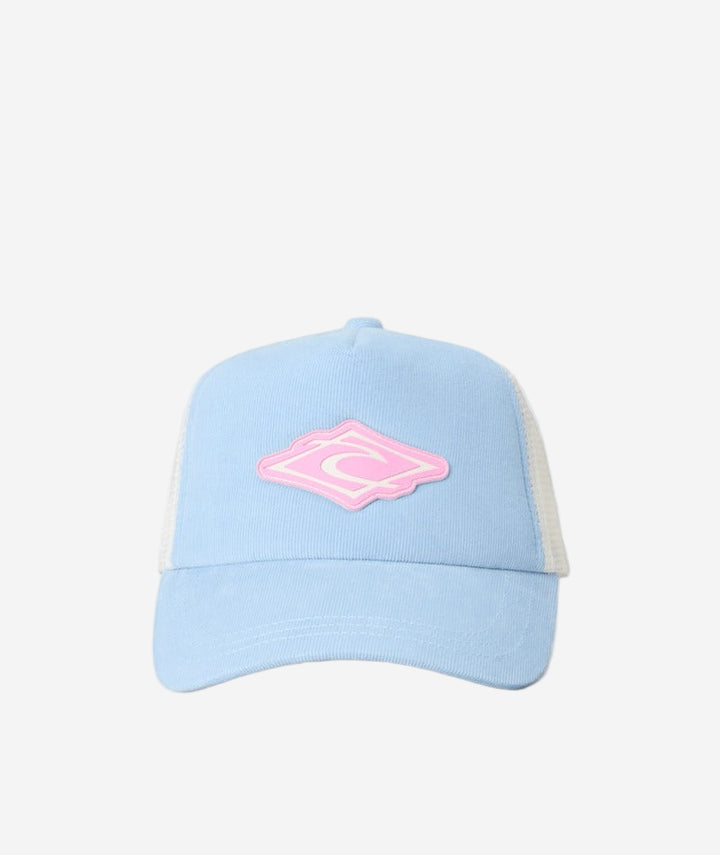 Girls Icon Cord Kids Trucker Cap