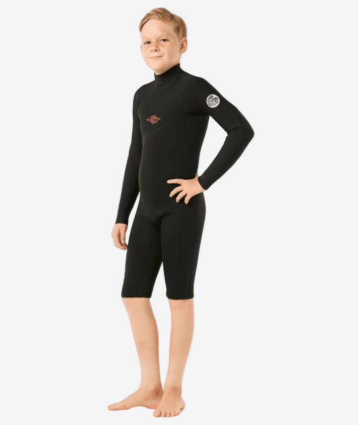 Kids Dawn Patrol 2mm Back Zip Long Sleeve Springsuit Wetsuit