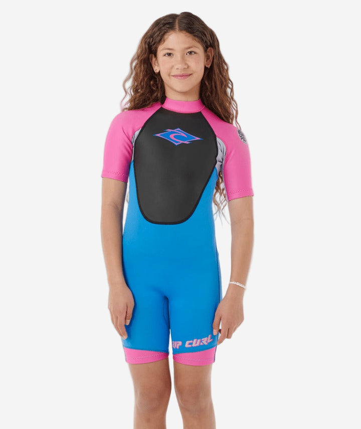 Kids Omega Back Zip Springsuit Kids Wetsuit