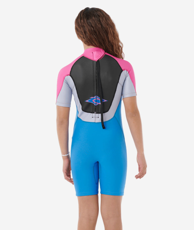 Kids Omega Back Zip Springsuit Kids Wetsuit