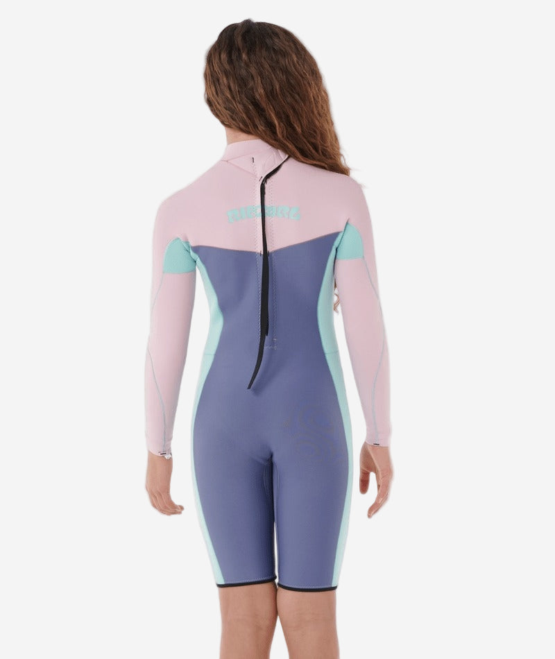Kids Dawn Patrol 2mm Back Zip Long Sleeve Springsuit Wetsuit