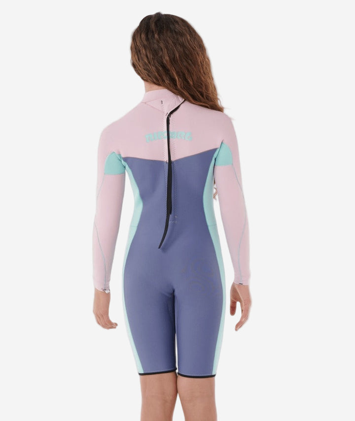 Kids Dawn Patrol 2mm Back Zip Long Sleeve Springsuit Wetsuit
