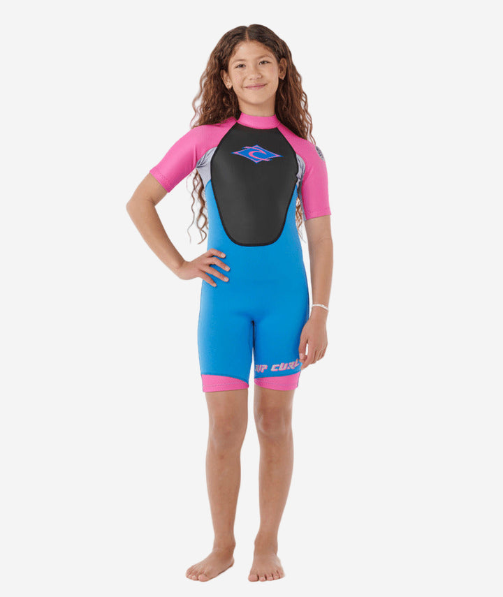 Kids Omega Back Zip Springsuit Kids Wetsuit