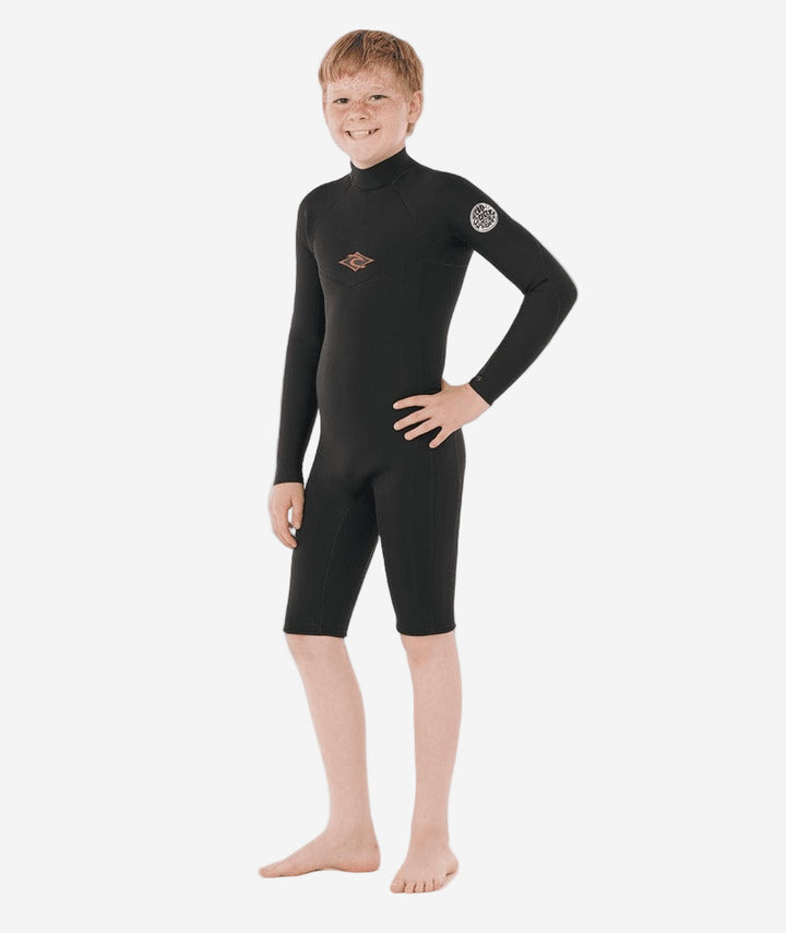 Kids Dawn Patrol 2mm Back Zip Long Sleeve Springsuit Wetsuit