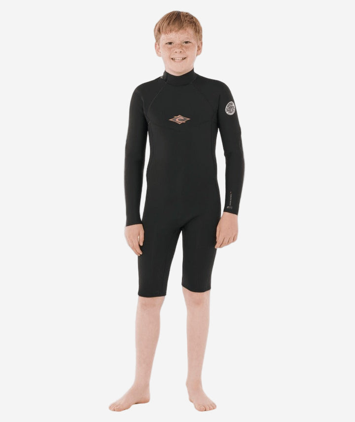 Kids Dawn Patrol 2mm Back Zip Long Sleeve Springsuit Wetsuit