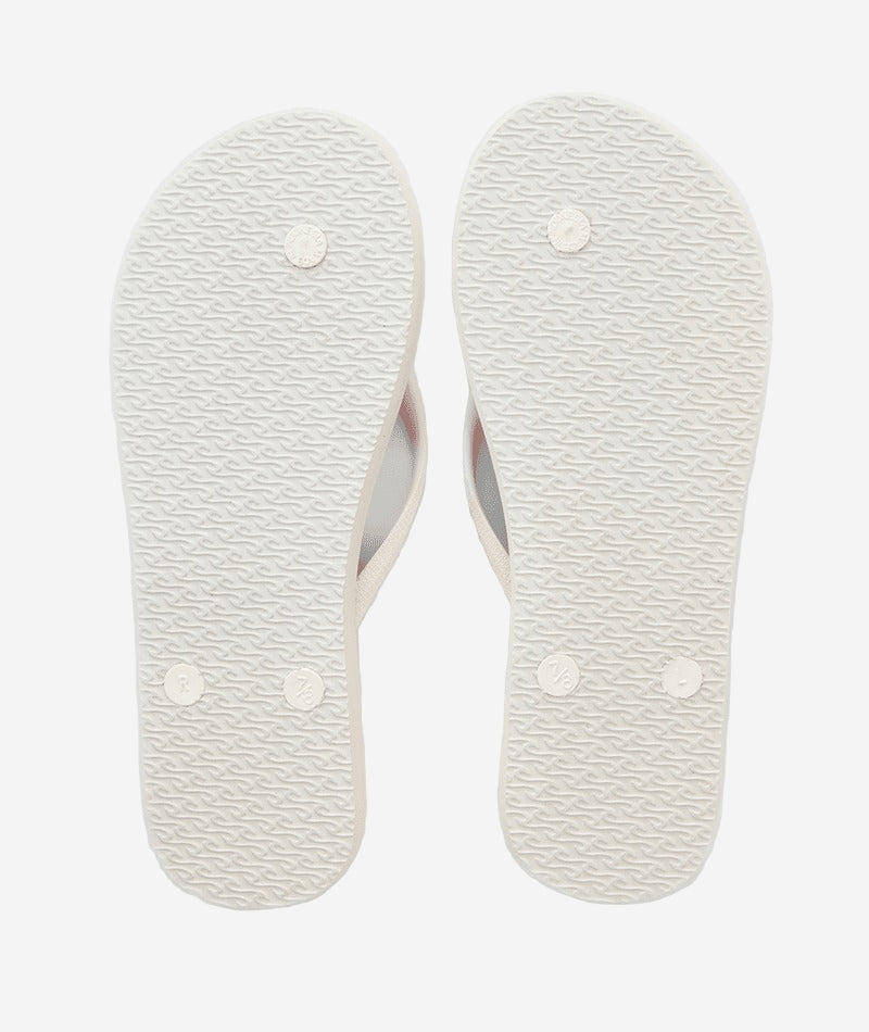 Womens Mixed Bloom Open Toe Thongs
