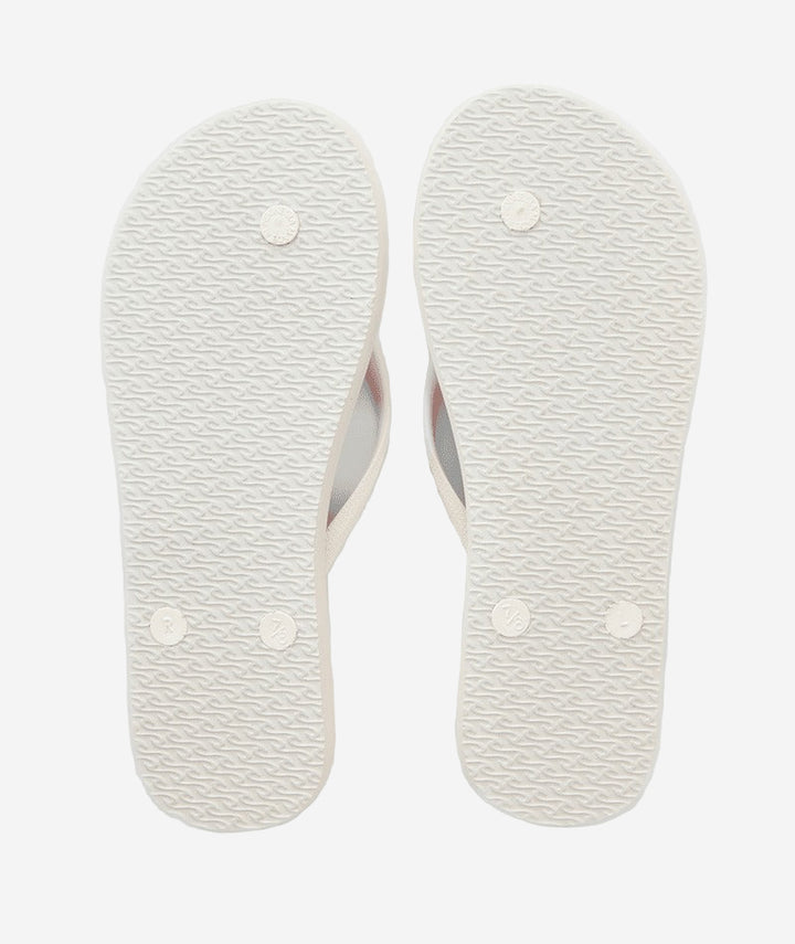 Womens Mixed Bloom Open Toe Thongs