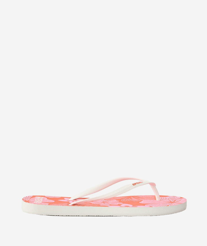 Womens Mixed Bloom Open Toe Thongs