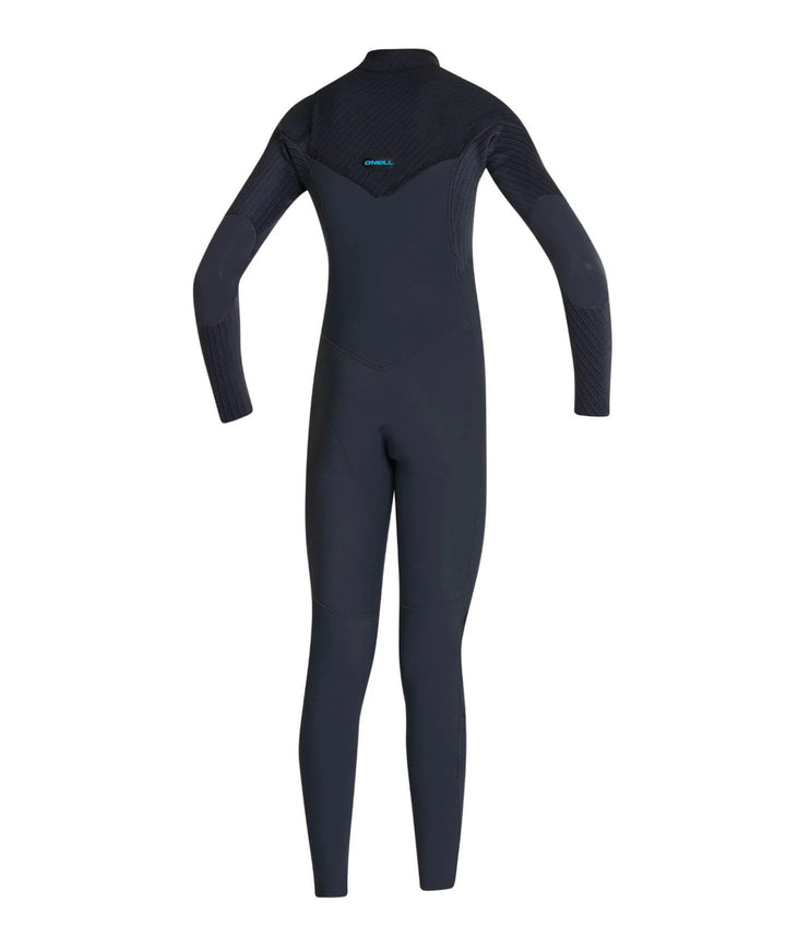 Boys Hyperfreak 4/3+ Chest Zip Steamer Wetsuit - Gunmetal