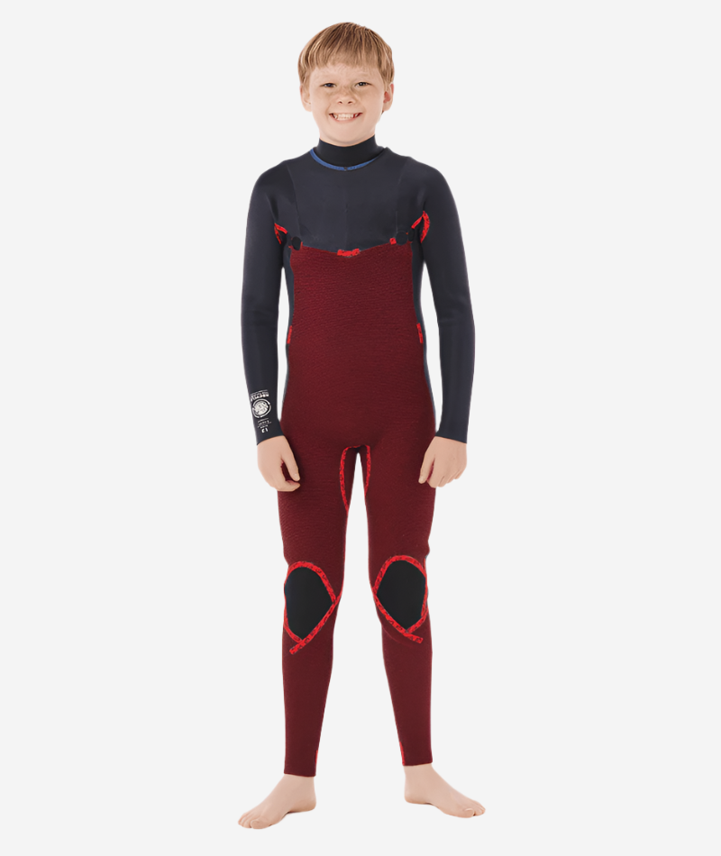 Boys Dawn Patrol 3/2 Chest Zip Kids Steamer Wetsuit
