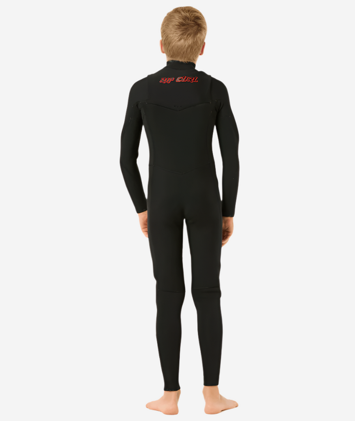 Boys Dawn Patrol 3/2 Chest Zip Kids Steamer Wetsuit
