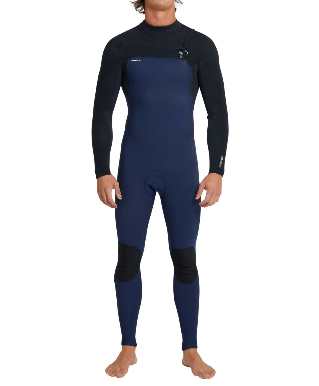 Hyperfreak 4/3+ Chest-Zip Steamer Wetsuit - Marine / Navy