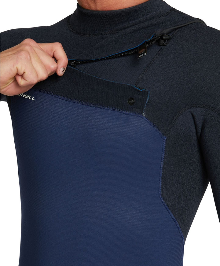 Hyperfreak 4/3+ Chest-Zip Steamer Wetsuit - Marine / Navy