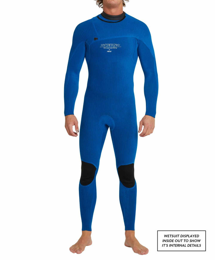 Hyperfreak 4/3+ Chest-Zip Steamer Wetsuit - Marine / Navy