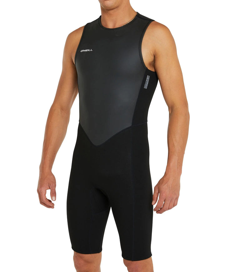 Reactor II 2mm Short John Mens Wetsuit - Black