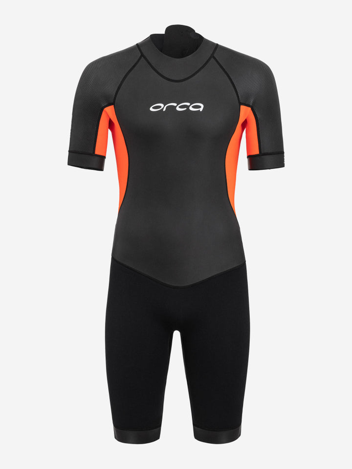 Vitalis Openwater Mens Swimming Shorty Springsuit  - Black