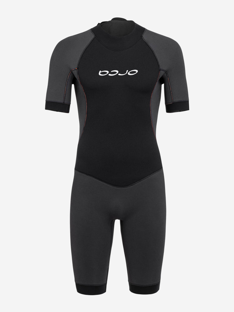 Vitalis Openwater Mens Swimming Shorty Springsuit  - Black