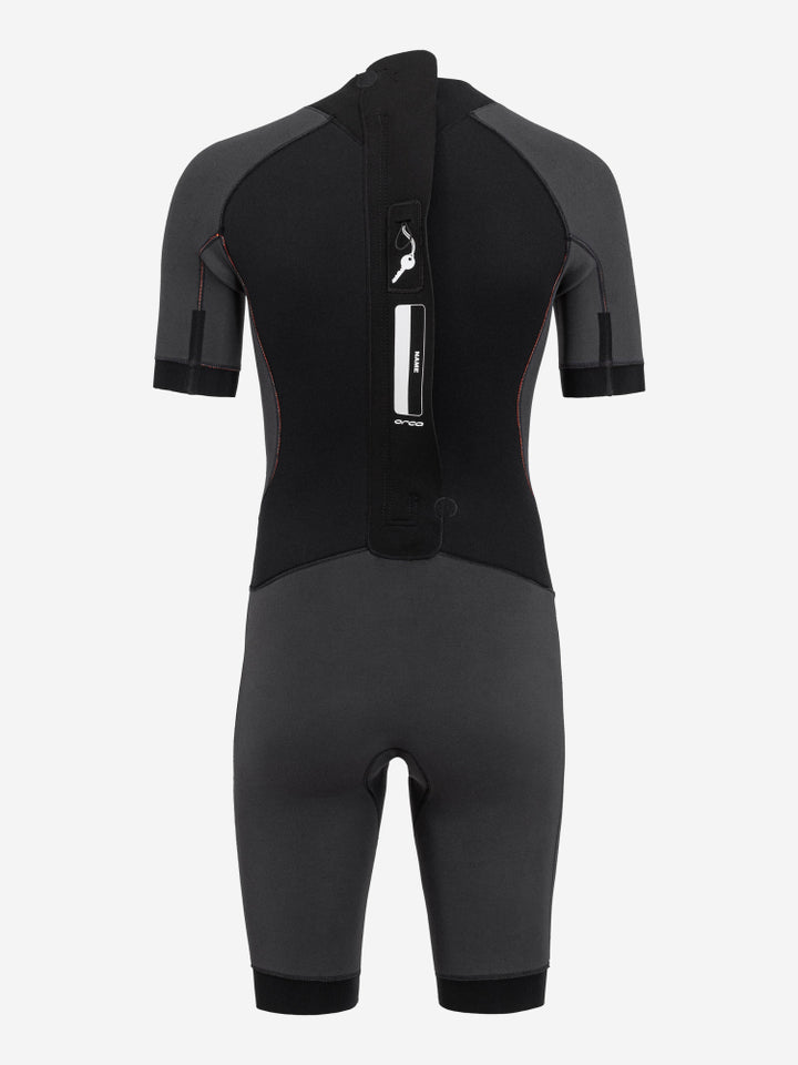 Vitalis Openwater Mens Swimming Shorty Springsuit  - Black