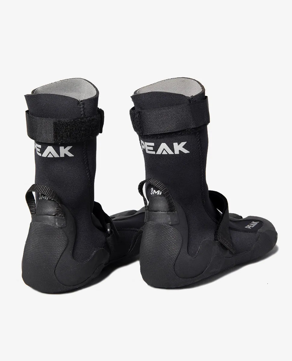 Climax 3mm Split Toe Wetsuit Boots - Black