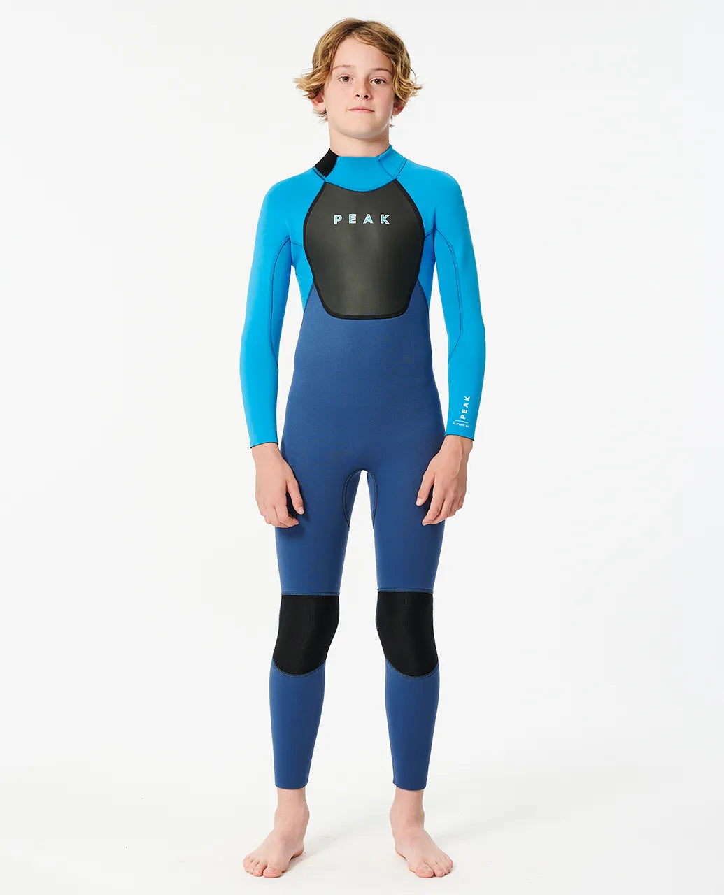 Junior Energy 3/2 Sealed Steamer Kids Wetsuit - Blue