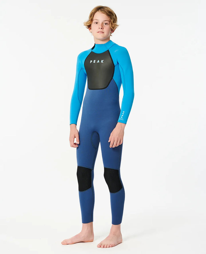 Junior Energy 3/2 Sealed Steamer Kids Wetsuit - Blue