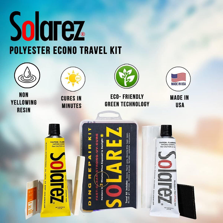 Polyester Surfboard Repair Econo Travel Kit