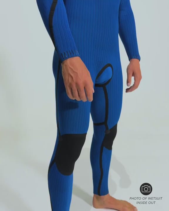 HyperX 3/2mm Chest Zip Stitchless Steamer Wetsuit