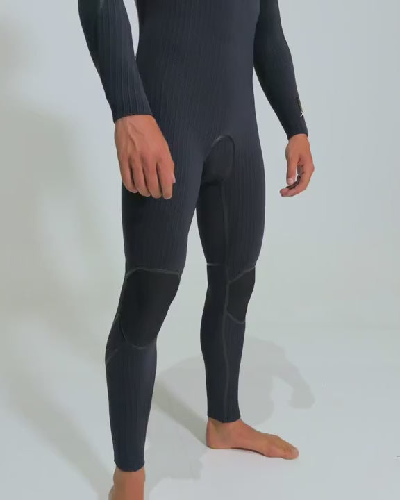 HyperX 3/2mm Chest Zip Stitchless Steamer Wetsuit