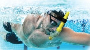 Swim Training Snorkel - Yellow