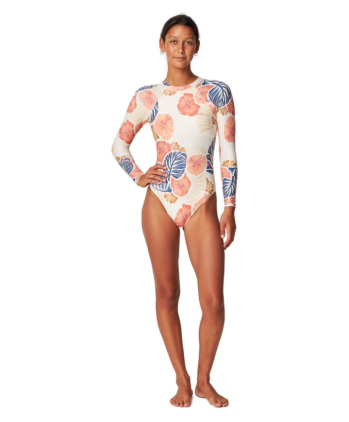 Womens Bahia Cutout Back Zip Long Sleeve Surfsuit