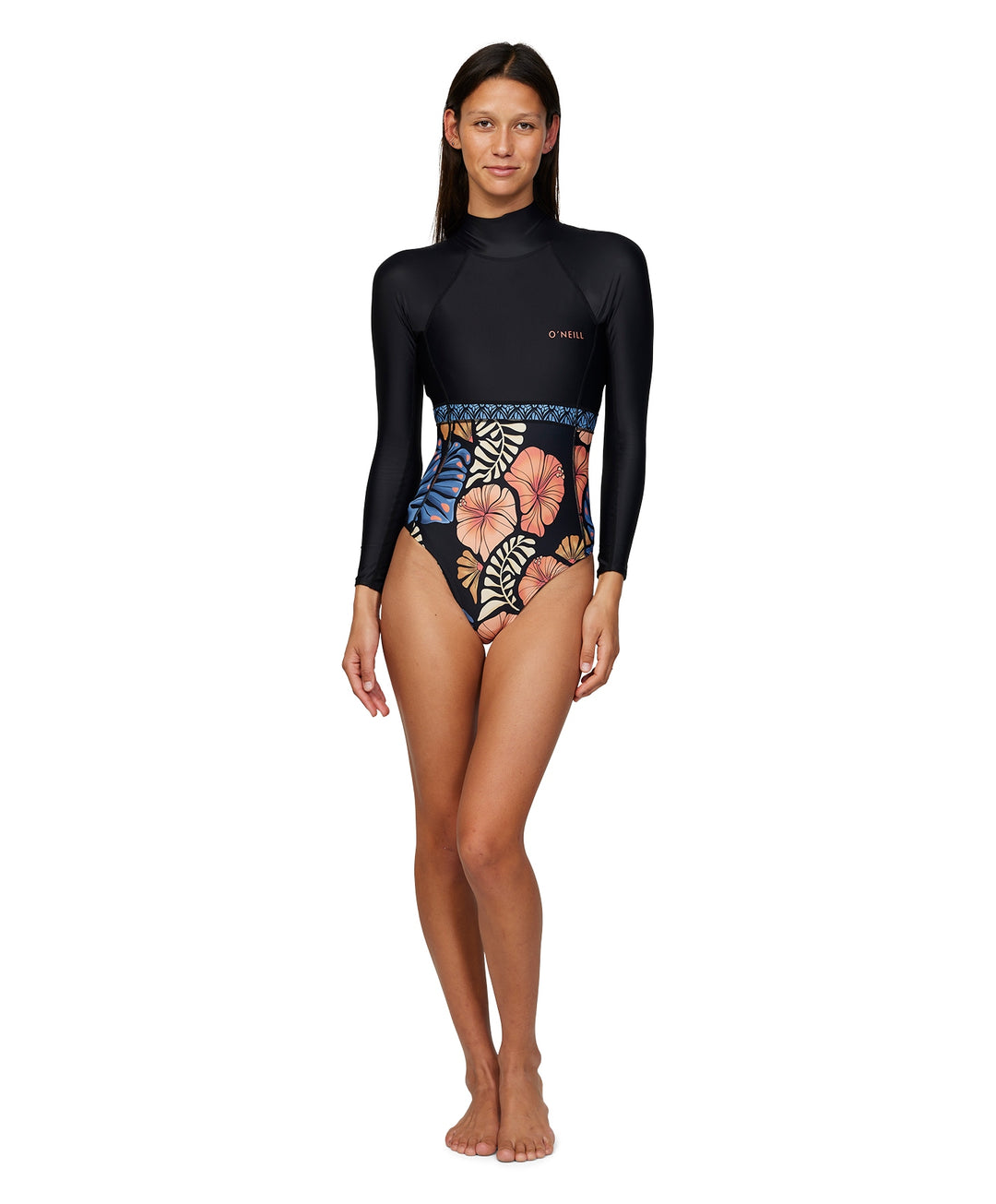 Womens Bahia Back Zip Long Sleeve Surfsuit