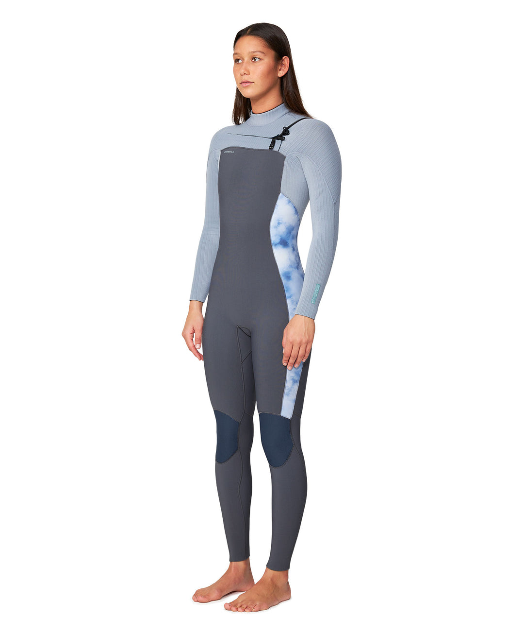 Womens HyperFreak 3/2+ Chest Zip Steamer Wetsuit - Storm Rider