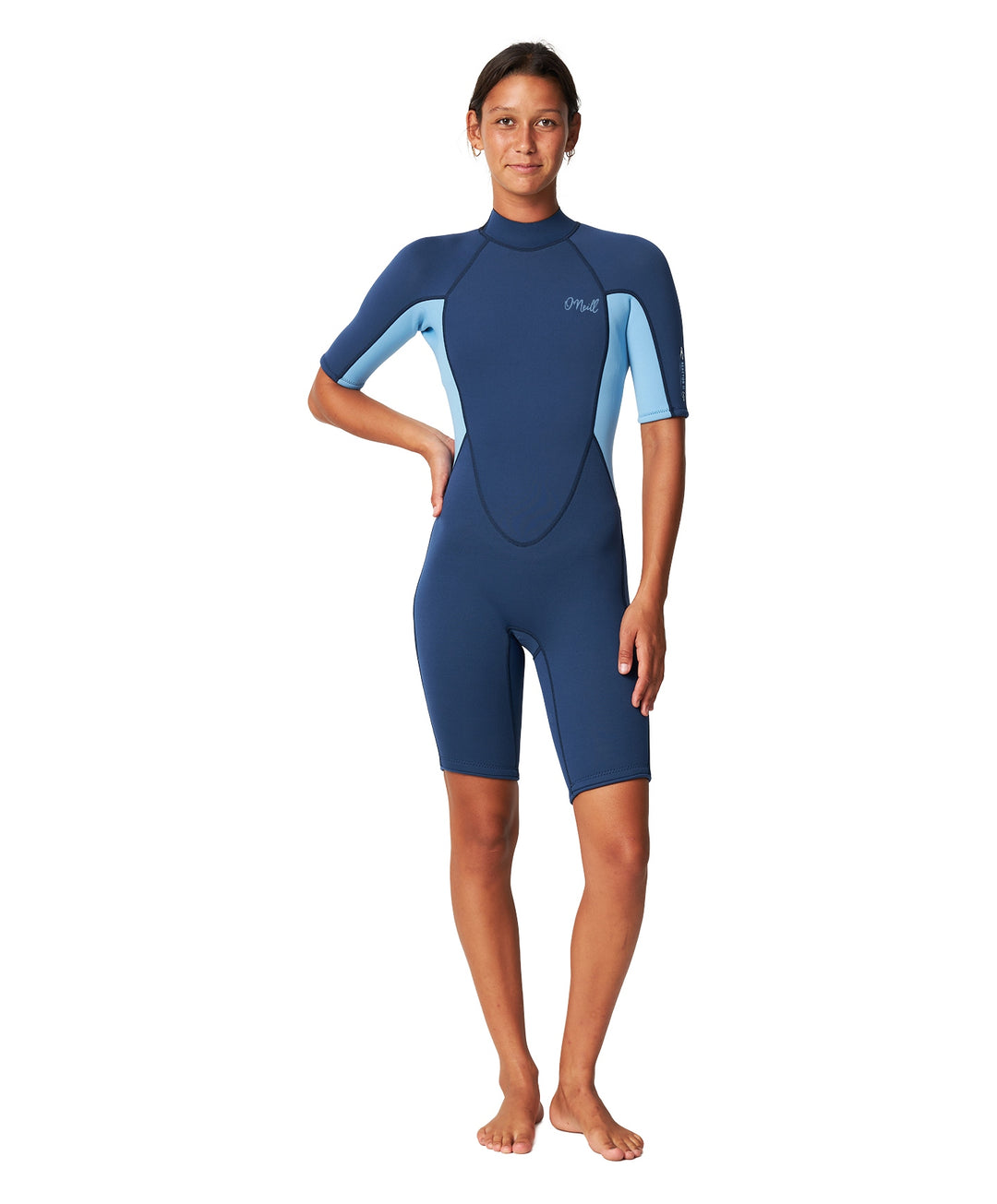 Womens Reactor II 2mm Back Zip Short Sleeve Springsuit Wetsuit