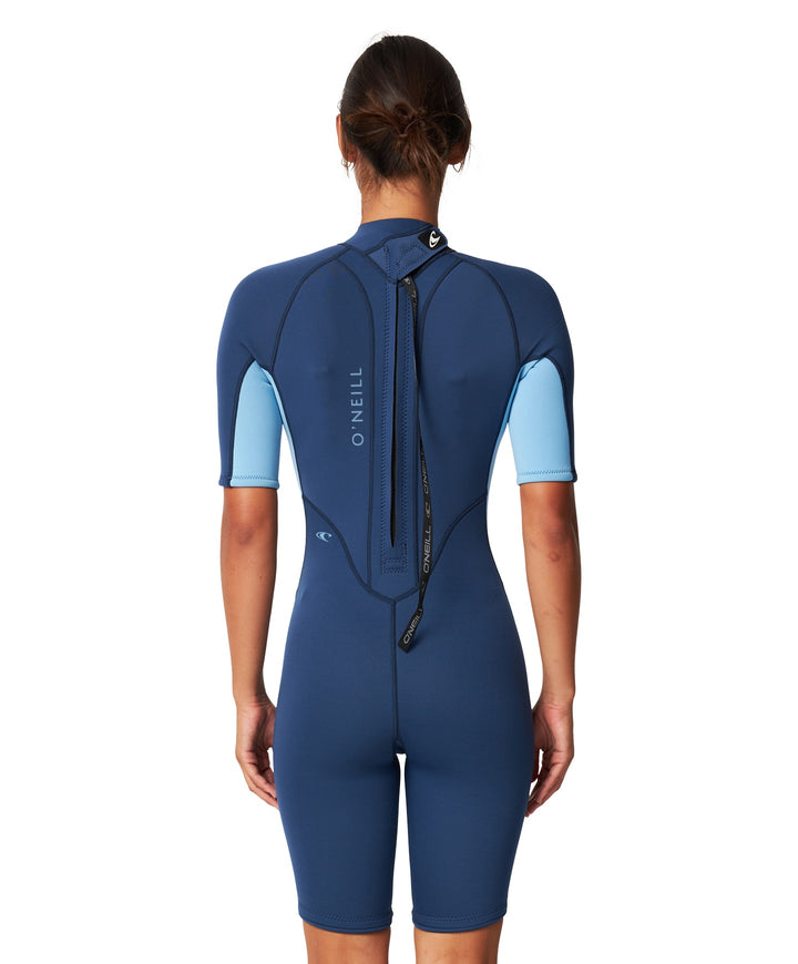 Womens Reactor II 2mm Back Zip Short Sleeve Springsuit Wetsuit