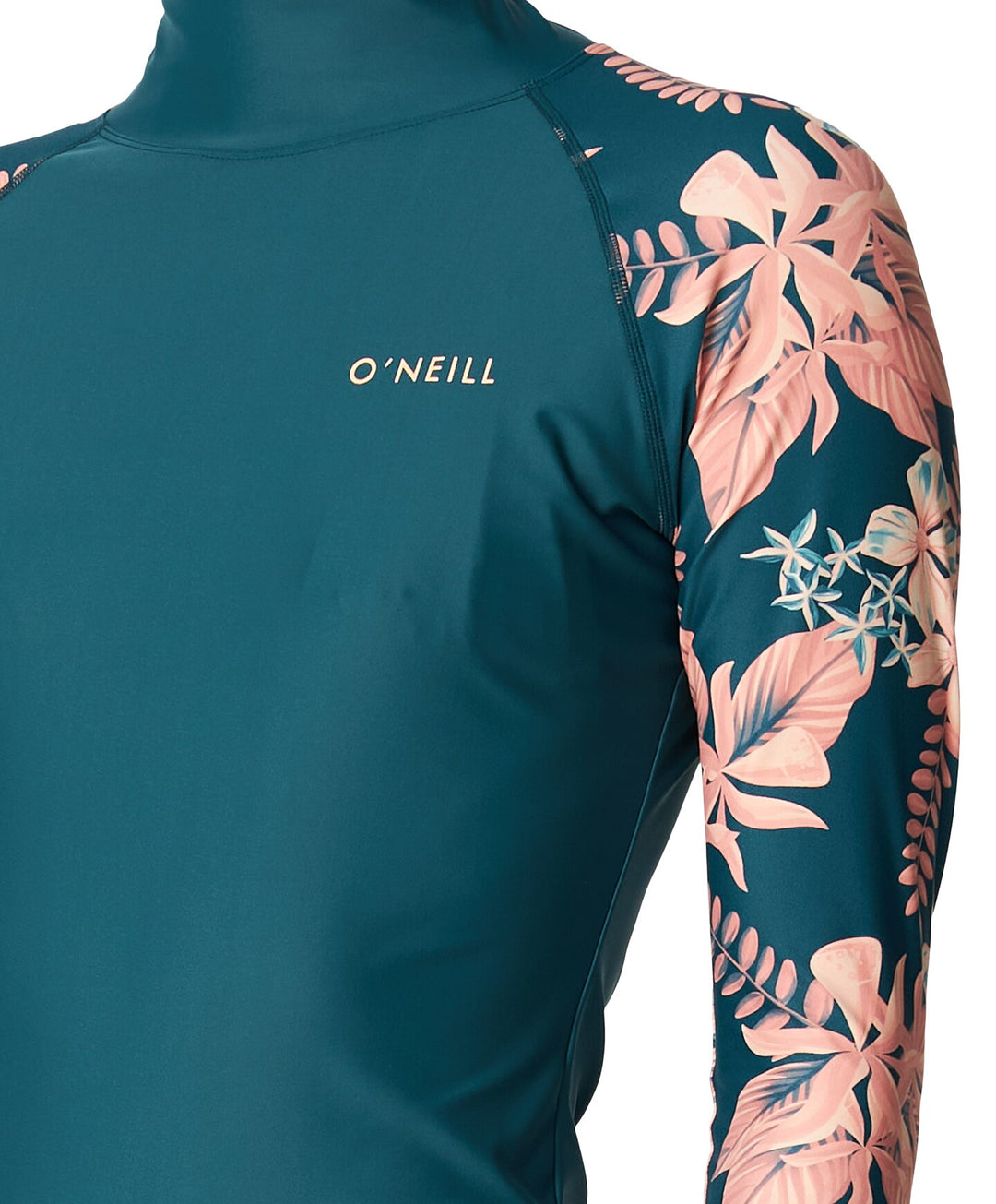 O'Neill Womens Salina High Neck Long Sleeve UV Rash Vest